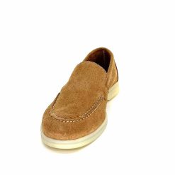 Ivoire0209b Ivoire 12851 Daim Beige Mocassins