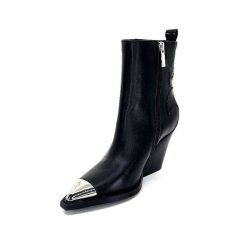 take a walk Ivoire L39620 Cuir Noir Bottines