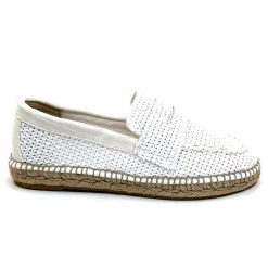 Gaimo Gaimo Zona Textile Blanc Mocassins