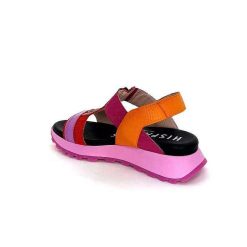 Hispanitas Hispanitas Chv 243308 Cuir Rouge Orange Fuschia Plateformes