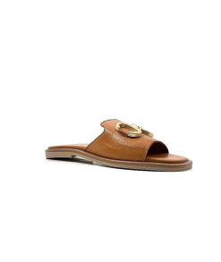 382-ivoire Ivoire Tml 27 Cuir Coconut Mules