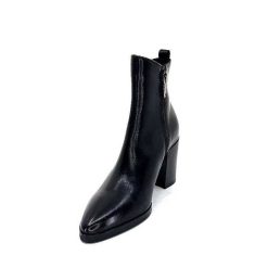 Regarde Le Ciel Regarde Le Ciel Marge 02 Cuir Noir Bottines