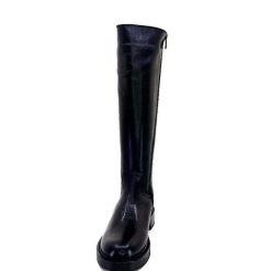 398-ivoire Ivoire 5276 Alexis Cuir Noir Bottes