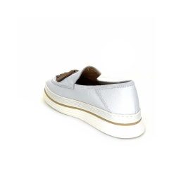 XSA Xsa 9863 Cuir Bianco Mocassins