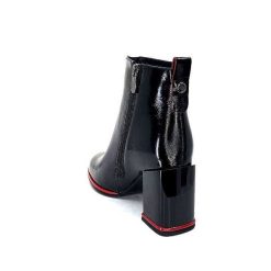 Elue Par Nous Elue Par Nous Paella Cuir Noir Vernis Bottines