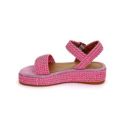 Ivoire0467a Fiorina S148 J738 Raffia Rose Plateformes