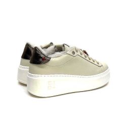 GioPiu Giopiu Pia98A Cuir Creme Baskets