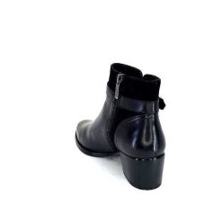 Regarde Le Ciel Regarde Le Ciel Jolene 23 Cuir Noir Bottines