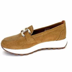 Ivoire0209b Ivoire 12875 Daim Taupe Mocassins