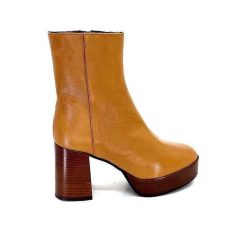 l'arianna L'Arianna Tr1556 Cuir Camel Bottines