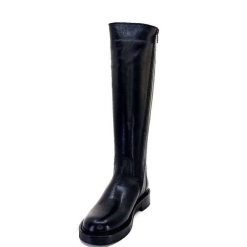 398-ivoire Ivoire 5276 Alexis Cuir Noir Bottes