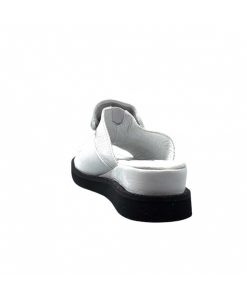 Ivoire-354 Ivoire 107 911 Cuir Blanc Mules