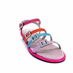 noa harmon Noa Harmon 9647 M18 Strass Rose Orange Bleu Violet Sandales