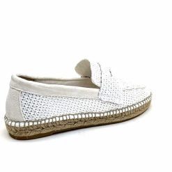 Gaimo Gaimo Zona Textile Blanc Mocassins