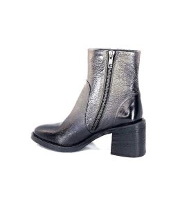 Fru.it Fru.It 7740 Cuir Metal Antracite Bottines