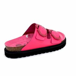 genuins factory s.l Genuins G105681 Cuir Fushia Mules