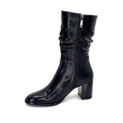 Regarde Le Ciel Regarde Le Ciel Johan 11 Cuir Noir Bottines