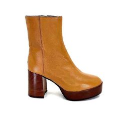 l'arianna L'Arianna Tr1556 Cuir Camel Bottines