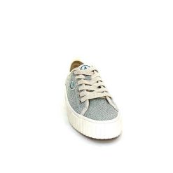 Armistice Armistice Stomp Sneaker Textile Vert Blanc Baskets