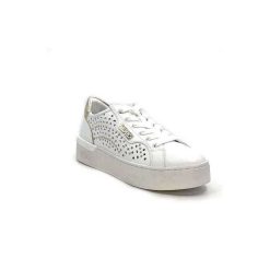 Liu.Jo Liu.Jo Ba4039 Cuir Blanc Dore Baskets