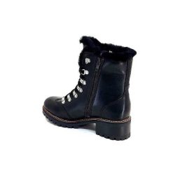 gemilli sarl - hooper Hooper Shoes Albe Cuir Noir Bottines