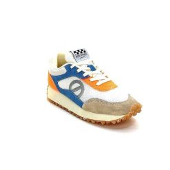 No Name No Name Punki Jogger W Daim Beige Bleu Orange Baskets