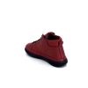 Ivoire0401a Baskets Ivoire 500-358 Cuir Bordeaux Baskets