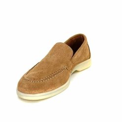 Ivoire0209b Ivoire 12851 Daim Beige Mocassins