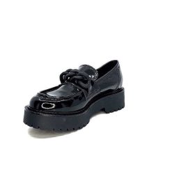 Ivoire0130a Ivoire 1M4158 Cuir Vernis Noir Mocassins