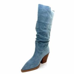 Alpe Alpe 50171126 Daim Bleu Ciel Bottes