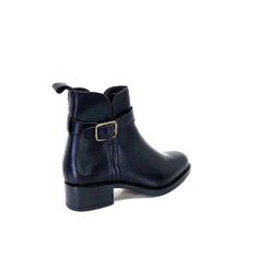 We Do Ivoire 99766 Cuir Noir Bottines