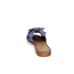 Ivoire0467a Fiorina S189714 Textile Denim Mules