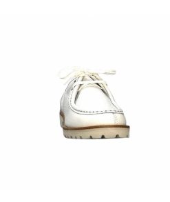 Ivoire0236a Ivoire 14346 Kamik Cuir Blanc Lacets