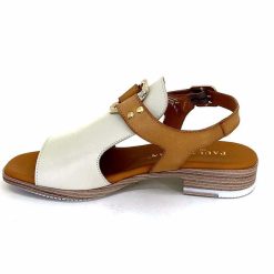 Paula Urban Paula Urban 9661 Cuir Off Camel Sandales