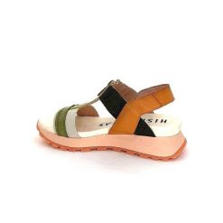 Hispanitas Hispanitas Chv 243308 Cuir Vert Orange Plateformes