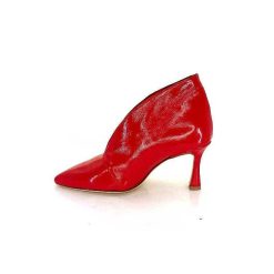 l'arianna L'Arianna Tr 8019 Cuir Vernis Rouge Escarpins