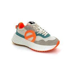 No Name No Name Carter Jogger W Daim Beige Orange Bleu Baskets