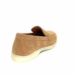 Ivoire0209b Ivoire 12851 Daim Beige Mocassins