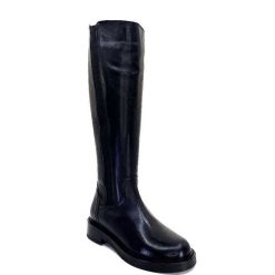 398-ivoire Ivoire 5276 Alexis Cuir Noir Bottes