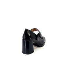 Ivoire0532 Ivoire K2002 M Cuir Vernis Noir Escarpins