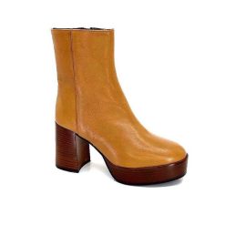 l'arianna L'Arianna Tr1556 Cuir Camel Bottines