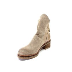 MKD Mkd Priam Daim Beige Bottines