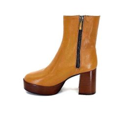 l'arianna L'Arianna Tr1556 Cuir Camel Bottines