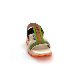 Hispanitas Hispanitas Chv 243308 Cuir Vert Orange Plateformes