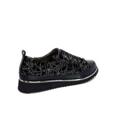 XSA Xsa 8010 Psiche Cuir & Daim Noir Baskets