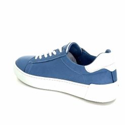 ivoire422 Ivoire 278 Cuir Bleu Baskets