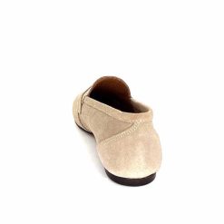 Ivoire0209b Ivoire 10648 Daim Beige Mocassins