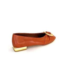 angel alarcon Angel Alarcon 24004 Cuir Orange Ballerines