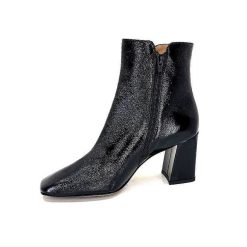 Ivoire0347b Ivoire Ch6556 Cuir Vernis Noir Bottines