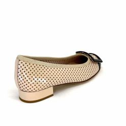 Ivoire0532 Ivoire L1133 For Cuir Vernis Beige Noir Ballerines